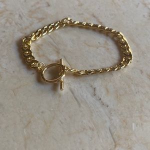 Gold style chain bracelet